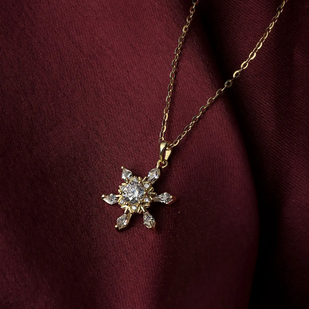 Radiant Sunflower Pendant Necklace