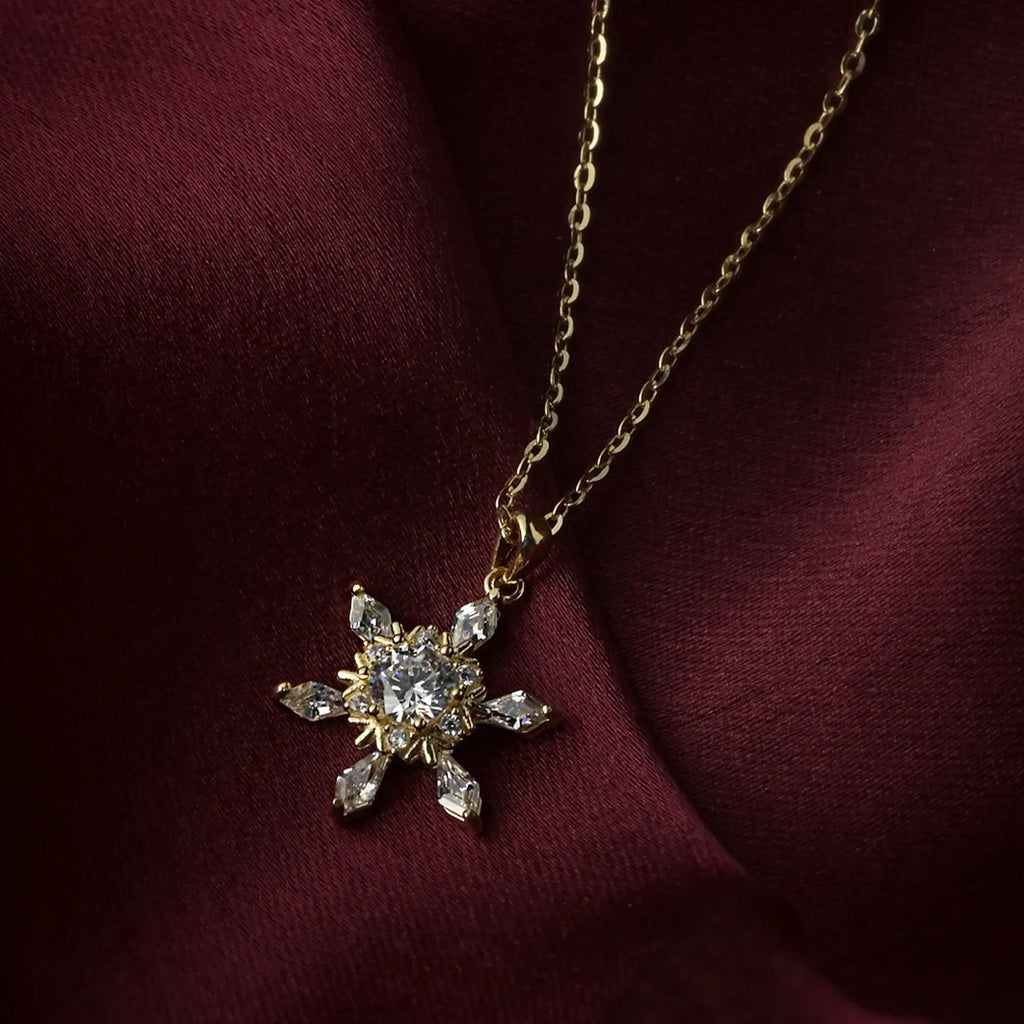 Radiant Sunflower Pendant Necklace