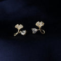 Ribbon Bow Stud Earring