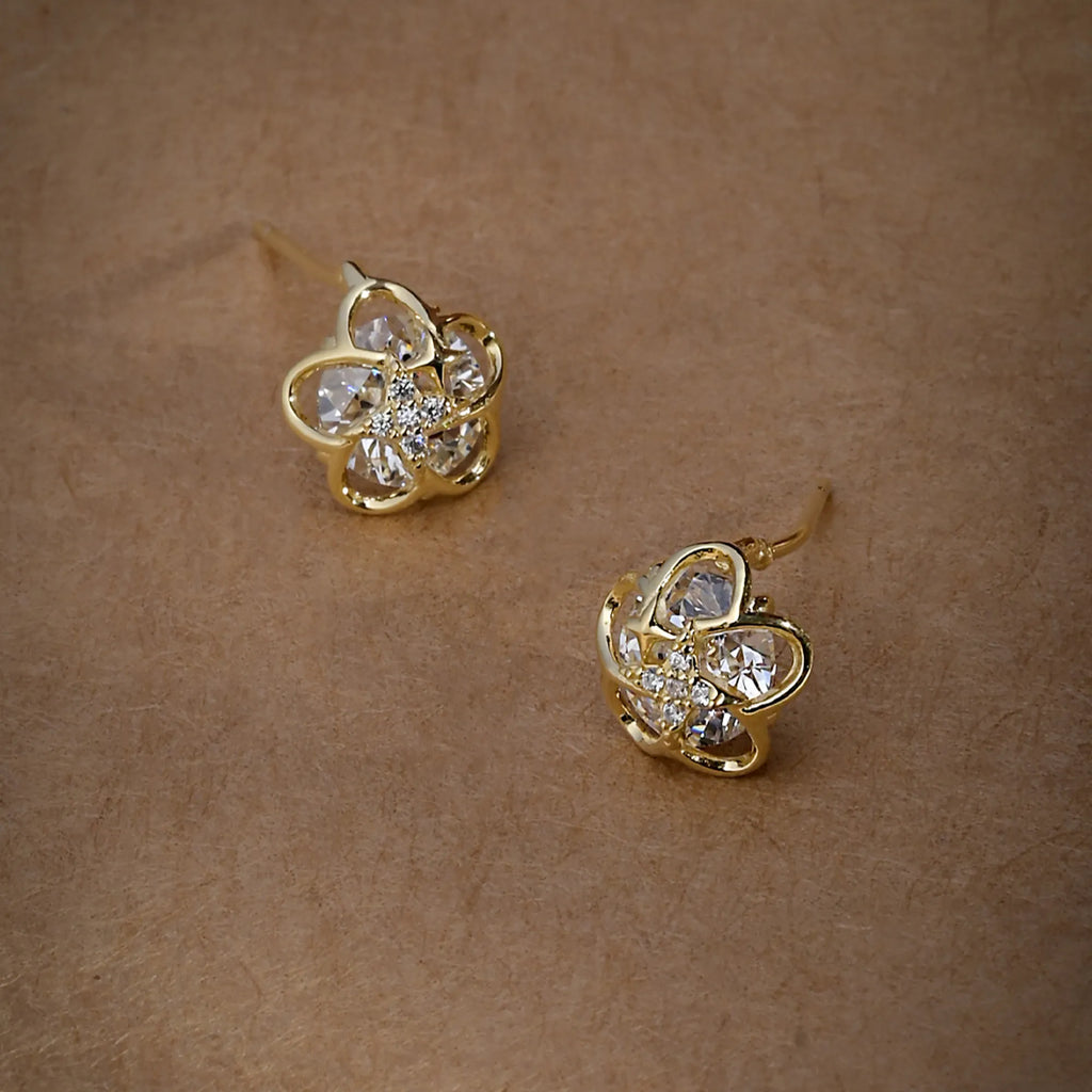 Petal Cluster Stud Earring