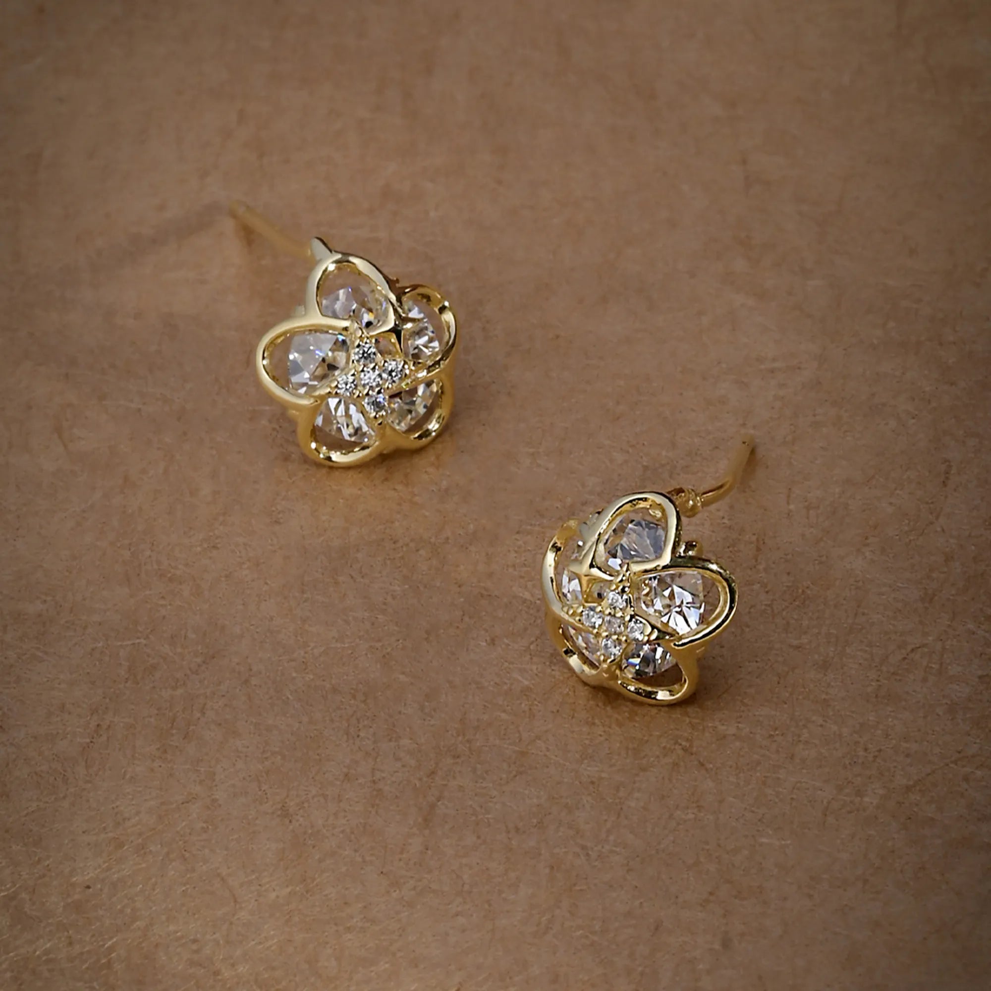 Petal Cluster Stud Earring