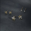 Mini Floral Stud Set