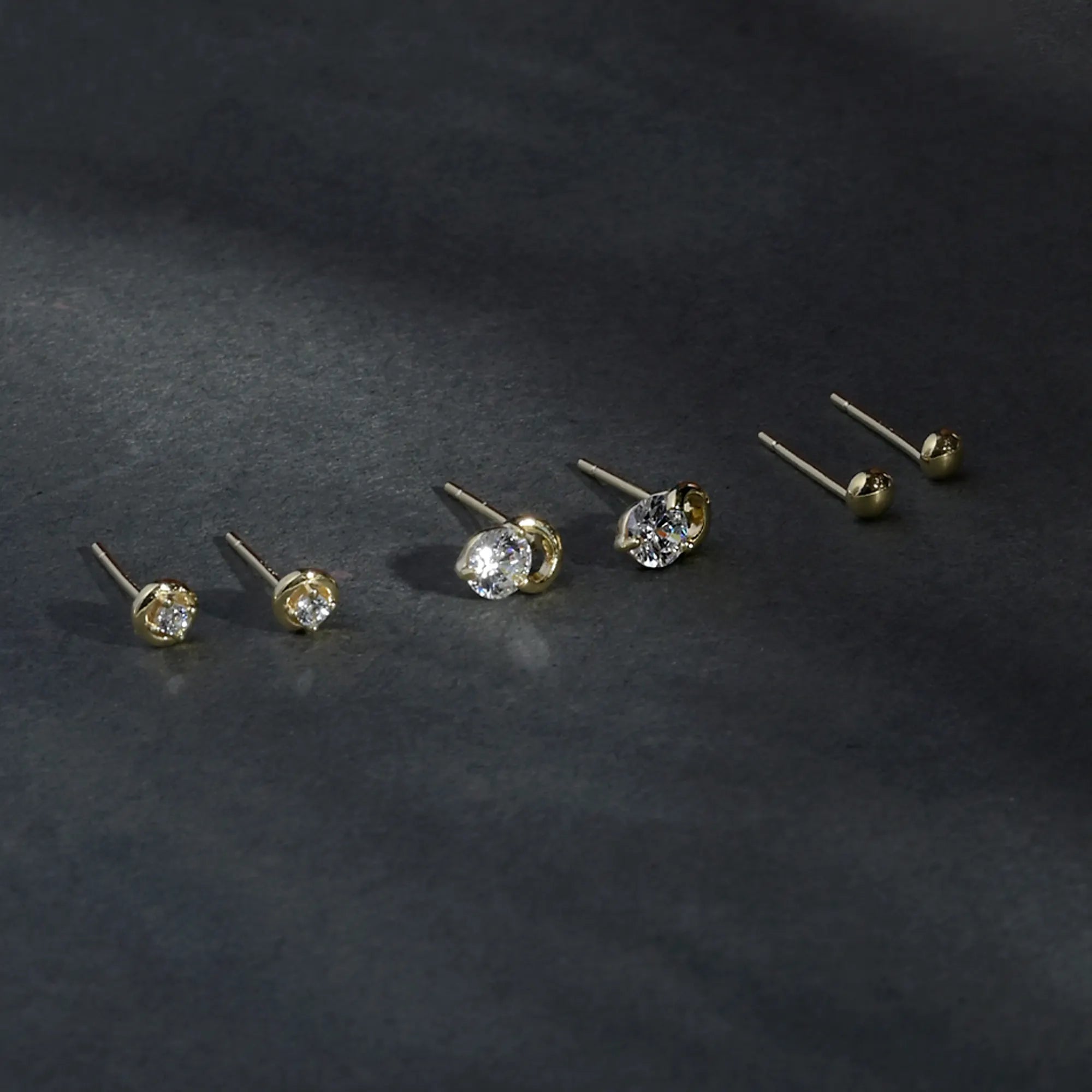Crystal Mix Mini Stud Set