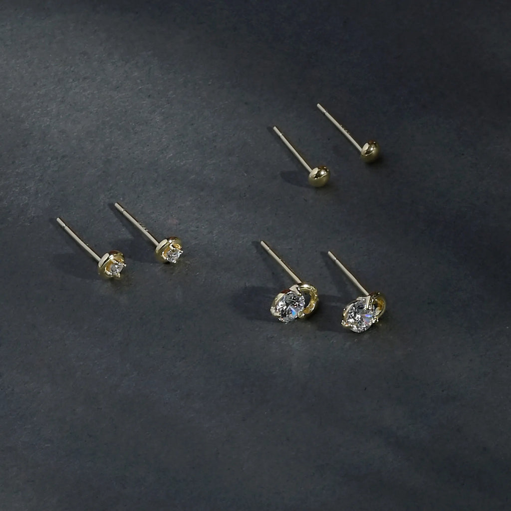 Crystal Mix Mini Stud Set