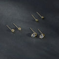 Crystal Mix Mini Stud Set
