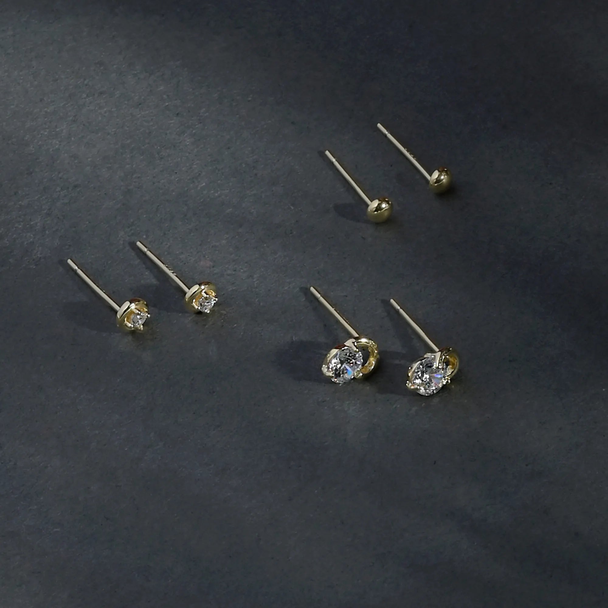 Crystal Mix Mini Stud Set