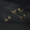 Golden Charm Mini Stud Set